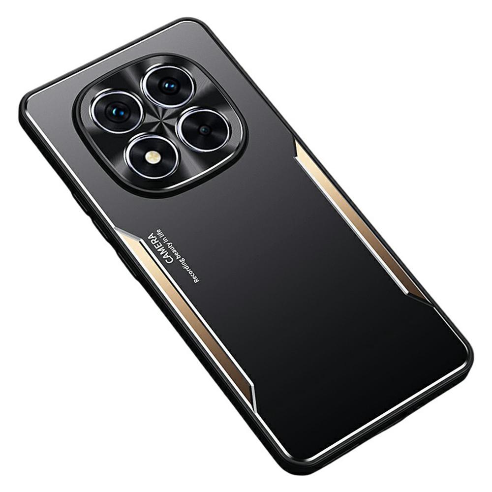 Для Xiaomi Redmi Note 14 Pro 4G Чехол Алюминиевый сплав+ТПУ Ударопрочная накладка для телефона