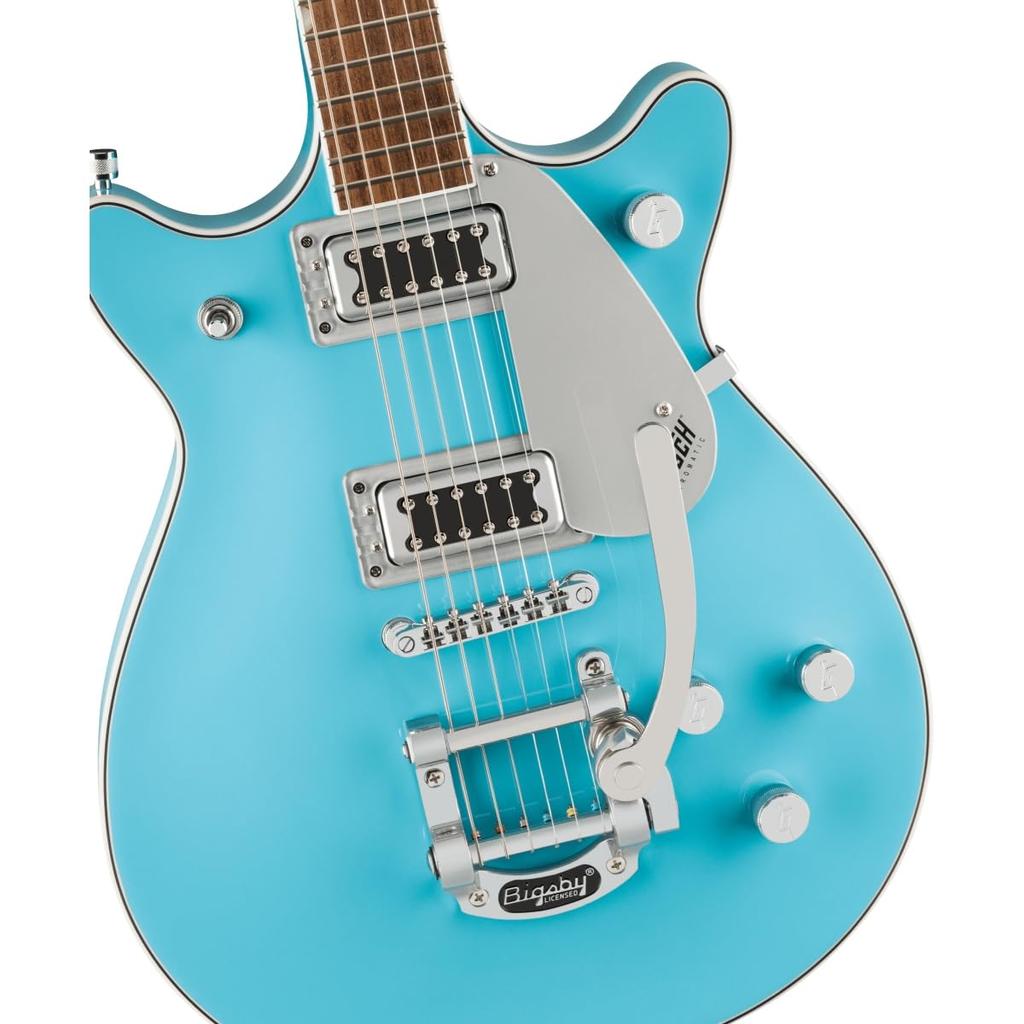 Gretsch G5232T Electromatic Double Jet FT с Bigsby Накладка на гриф из лавра Цвет Kailani Blue Gretsch /