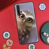 Owl Watercolor Animal For Huawei P20 P30 P40 Lite P60 Pro Nova 12i 11i 8i 12s 9 10 SE Y90 Y60 Y70 Y72 Y61 Y91 Case
