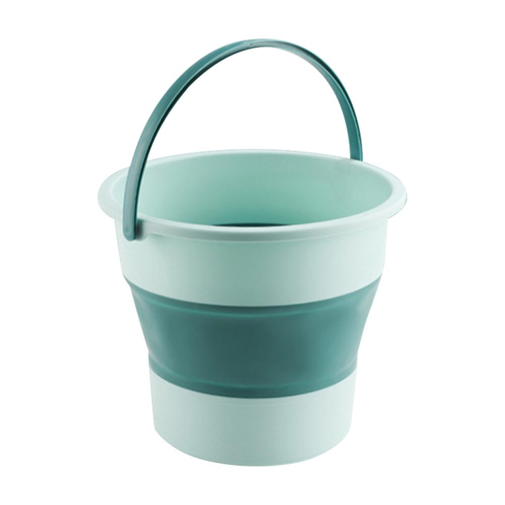 5/10L Portable Foldable Bucket Basin Tourism Outdoor Fishing Camping Bucket Household Cleaning Car Washing Space Saving Bucket