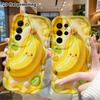 Phone Case: 2D flat design suitable for Samsung Galaxy A34 A35 M05 M06 S20 S22 S21 FE Plus 5G protective case, Banana Baby, perfect Christmas and Hall