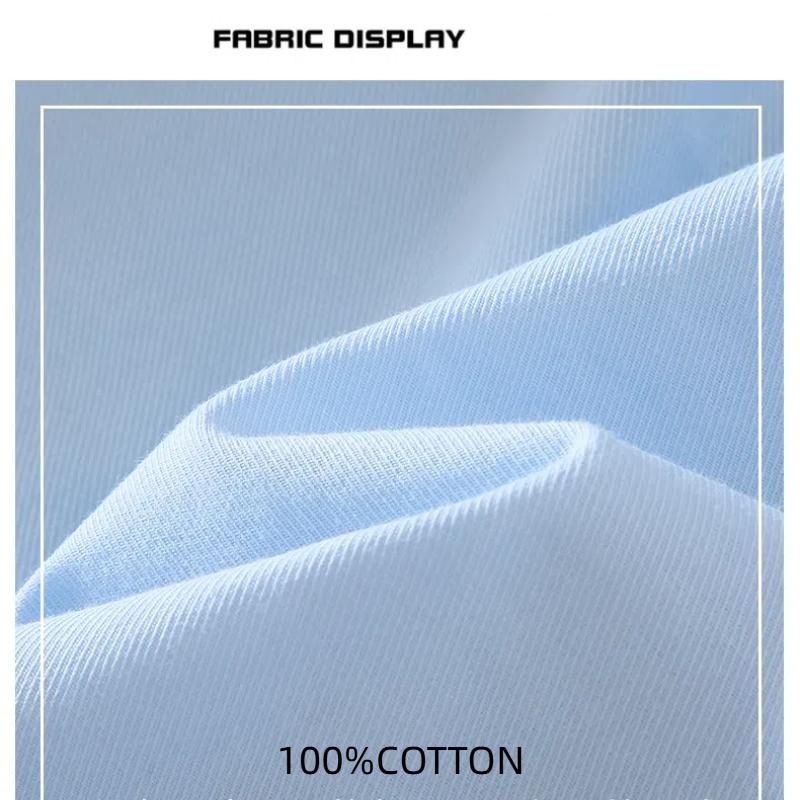 Повседневные мужские рубашки в японском стиле, весна-осень, мужские топы, повседневная однотонная рубашка с отложным воротником, рубашка из чистого хлопка на пуговицах