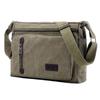 Cross Shoulder Large Large Messenger Bag with Deep Shoulder Horizontal Perfect for Outdoor Retro Tackle Simple Zipper Gusseted Stylish X-cross Men's