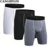 Men's Tight Shorts Sports Fitness Running High Elastic Quick Dry Compression Shorts