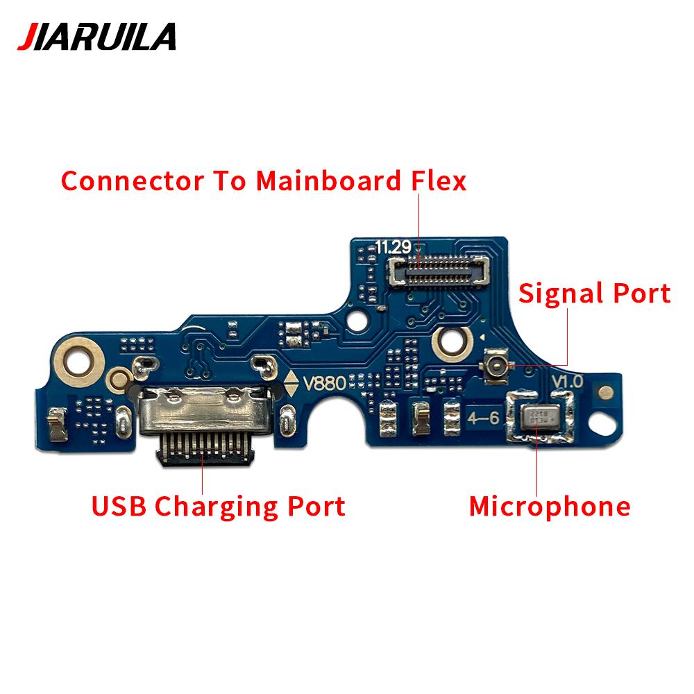 Плата USB-порта для зарядки Шлейф Разъем Запчасти Для Infinix Hot 6X 7 Pro 11 11 11S Note 11 11 11 11 Smart 6 Модуль микрофона