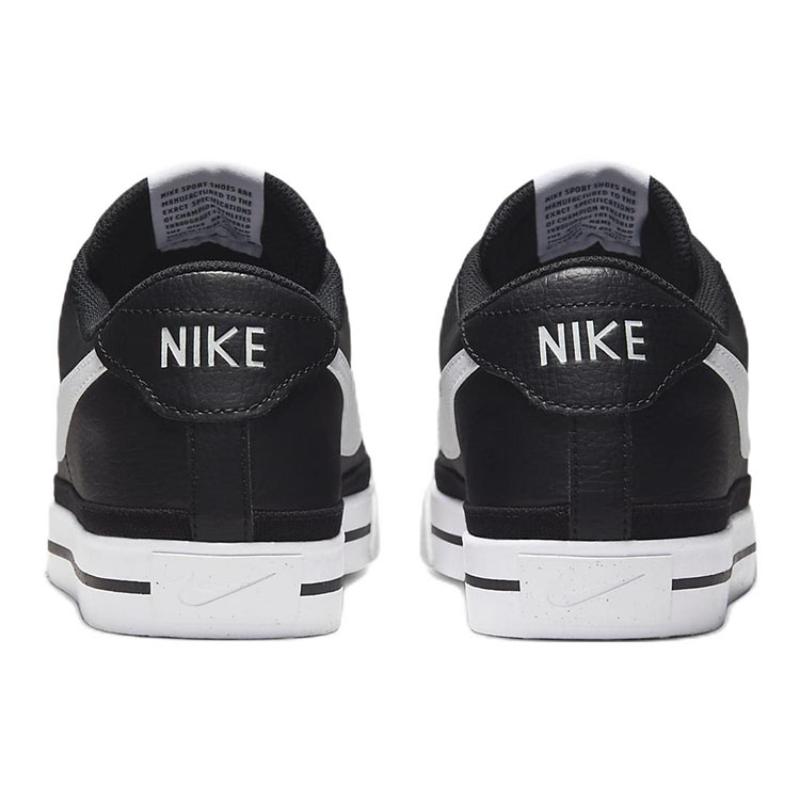 Nike Кроссовки Court Legacy Next Nature Черные Белые DH3162-001