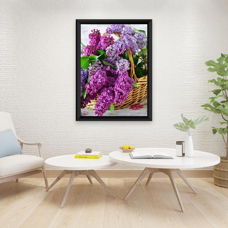 DIY 5D алмазная живопись ваза для цветов комплект для вышивки крестом полная дрель круглая вышивка мозаика стразы подарок настенное искусство домашний декор