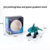 Ключница-брелок с 3D-печатью из PLA-пластика, фигурка Tung Tung Sahur, забавный персонаж из интернет-мемов, подвесное украшение для фанатов