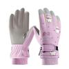 Thick Warm Children Ski Gloves Non-slip Snow Snowboard Sports Mittens Windproof Touch Screen Kids Cycling Gloves Kids Boys Girls 6