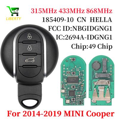 Liberty 315/433/868 МГц Чип ID49 Умный ключ для автомобиля для 2014-2018 MINI Cooper Clubman F-серии F54 F55 F56 F57 Keyless Go NBGIDGNG1