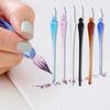 Supplies Filling Ink Handmade Calligraphy Vintage Glass Dip Pen Fountain Pens Dipping Pen Crystal