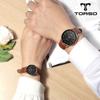 TORSO Torso T41L Классические кварцевые часы для пар, кожаные наручные часы унисекс, популярные корейские часы