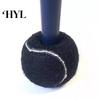 Sound Absorbing Chair Pads 4 Pcs Pre-Cut Walker Tennis Balls for Furniture Legs Floor Pre-cut Ball Protection Universal Leg Felt Pad Glide Coverings