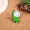 Cartoon Green Dinosaur Brooch Premium Versatile Bag Accessories