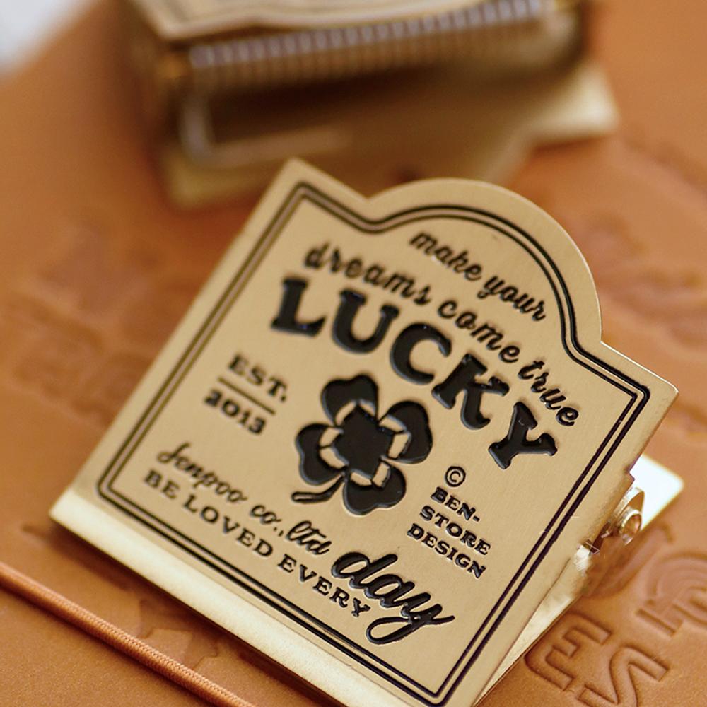 Винтажные металлические латунные зажимы для закладок, металлический зажим для билетов, блокнот путешественника, планировщик, офисные принадлежности