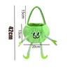 Halloween Plush Ghost Candy Bag Trick or Treat Bucket Kids 3D Hands Feet