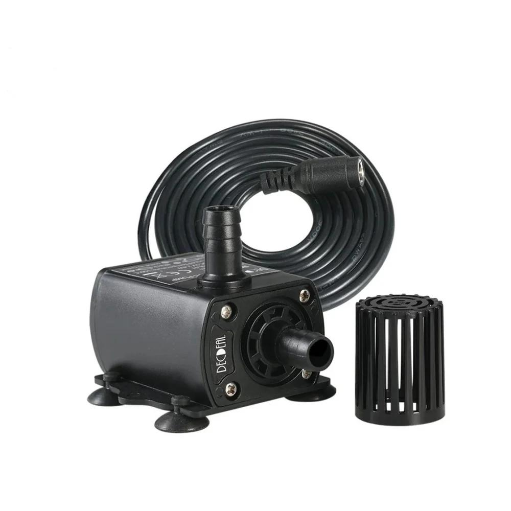 QR50C 300L/H Flow DC 12V Mini Brushless Motor Computer Water Circulation Fountain Pump Fish Tank Pool Circulating