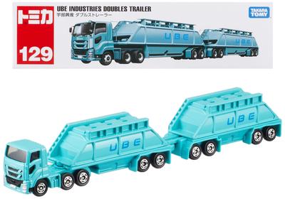 Tomica Long Type Tomica Ube Industries Doubles Trailer No.129