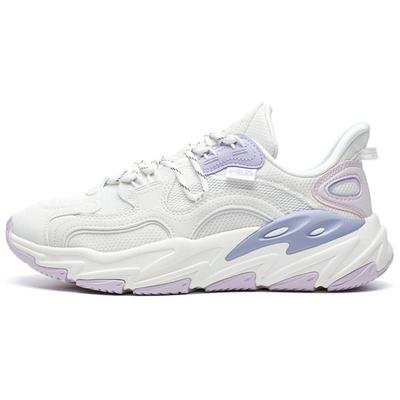 Серия Wave Ткань Синтетическая кожа Модные Спортивная сетка Низкий верх Повседневная обувь для образа жизни Женские кроссовки Белый F12W226112FBB