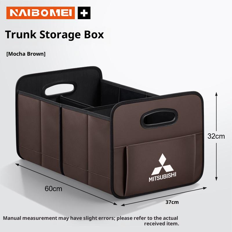 sdzh1 Car Trunk Foldable Large Capacity Storage Box For Mitsubishi Outlander Pajero Asx Lancer EX Evolution X L200 Ralliart Triton