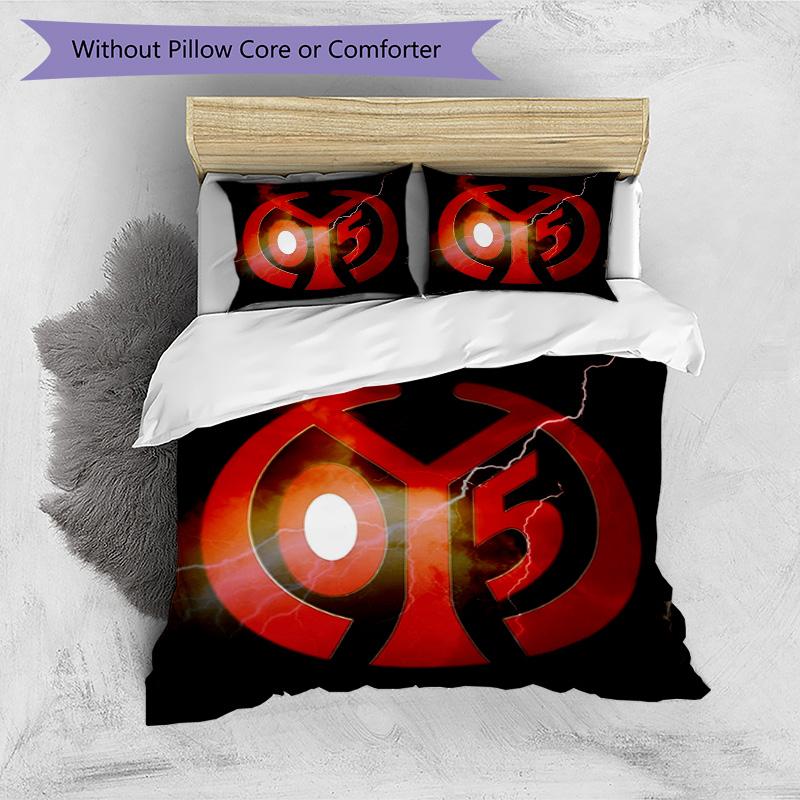 3pcs Duvet Cover Set (1*Duvet Cover + 2*Pillowcase, Without Core), 05 1FSV Mainz 05 Print Bedding Set, Bedroom Decor, All‑Season, Birthday Gift