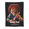 Chucky Doll  Blankets Soft Warm Flannel Throw Blanket Bedding for Bed Living room Picnic Travel Home Couch