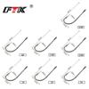 FTK Рыболовный стальной крючок и поводок из 20 предметов с поворотным зажимом 12 см/4,724 дюйма 16 см/6,30 дюйма 20 см/7,874 дюйма