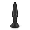 Anal Plug - Glamy - First Plug LARGE - Silicone - Black - Wide Base