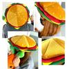 Creativity Party Hamburger Hat Cute Halloween Cap Novelty Decorative Fries Hat Children