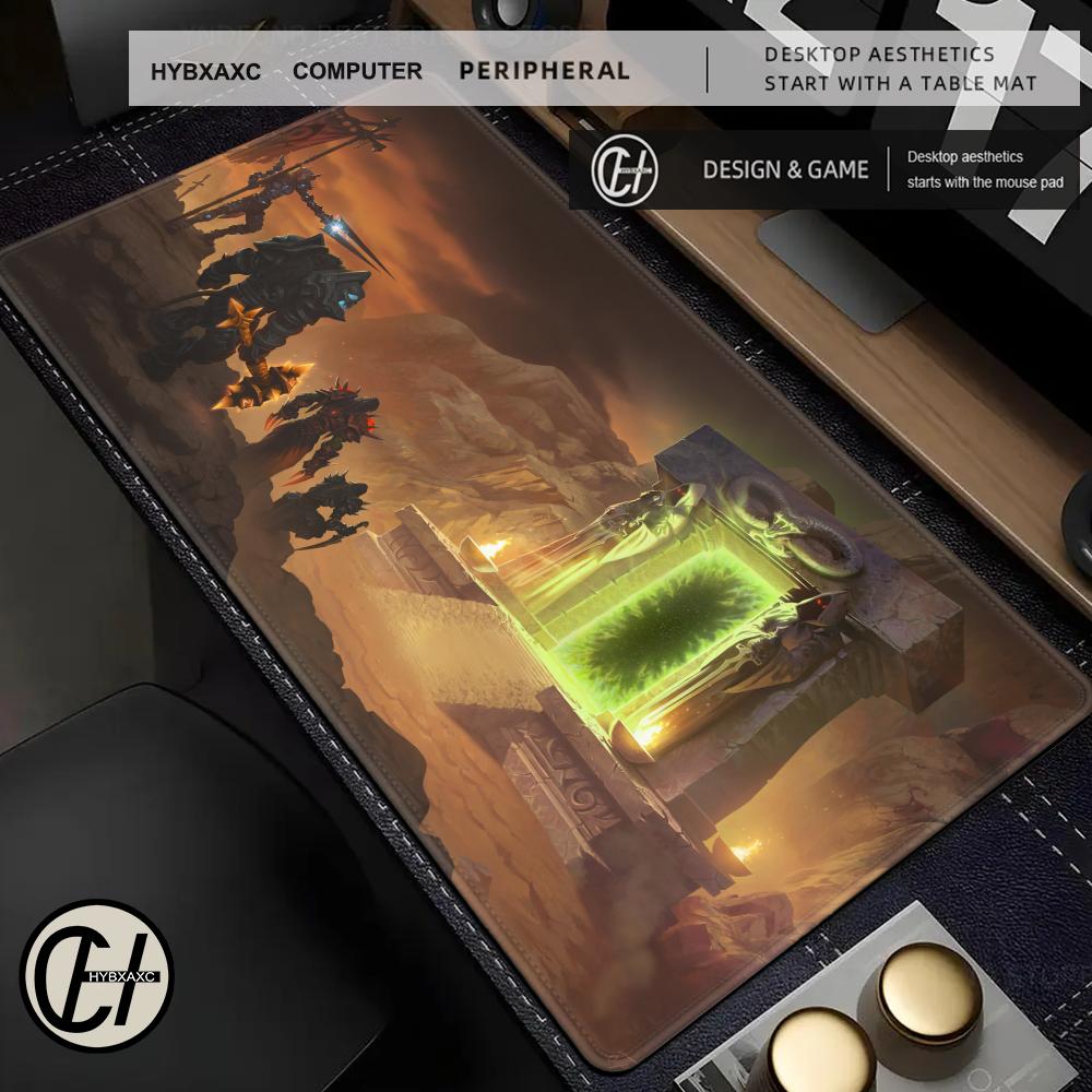 Gaming Mouse Pad Large Mouse Pad PC Gamer Computer Mouse Mat WOW World of Warcraft Horde Mousepad Keyboard Desk Mat Mause Pad
