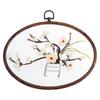 Oval Beech Embroidery Hoop Sewing Accessory Tapestry Ring Cross Stitch Frame for Handmade Crafts