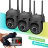2,4G WIFI 2K IP-камера двустороннее аудио PTZ Move To Follow наружная Wi-Fi камера наблюдения Защитные камеры умный дом