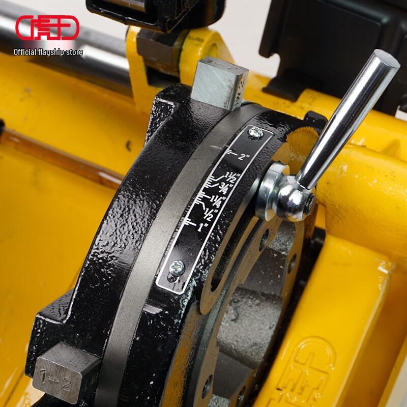 Электрическая резьбонарезная машина Huwang 3 дюйма, китайская вилка (адаптер в комплекте)