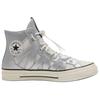 Converse Chuck 70 Mesh High Тускло-серебристые Унисекс Кроссовки Эглет Черный A15187C