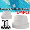 1/2/4PCS Pool Ladder Tubing Inside Plug Bumper Cap Universal Rubber Inground Pool Ladder Bumpers Swimming Pool Accessory