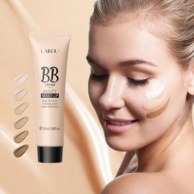 LAIKOUВодостойкий BB-крем, солнцезащитный крем с полным покрытием, стойкий макияж, не легко смывается, 30 мл