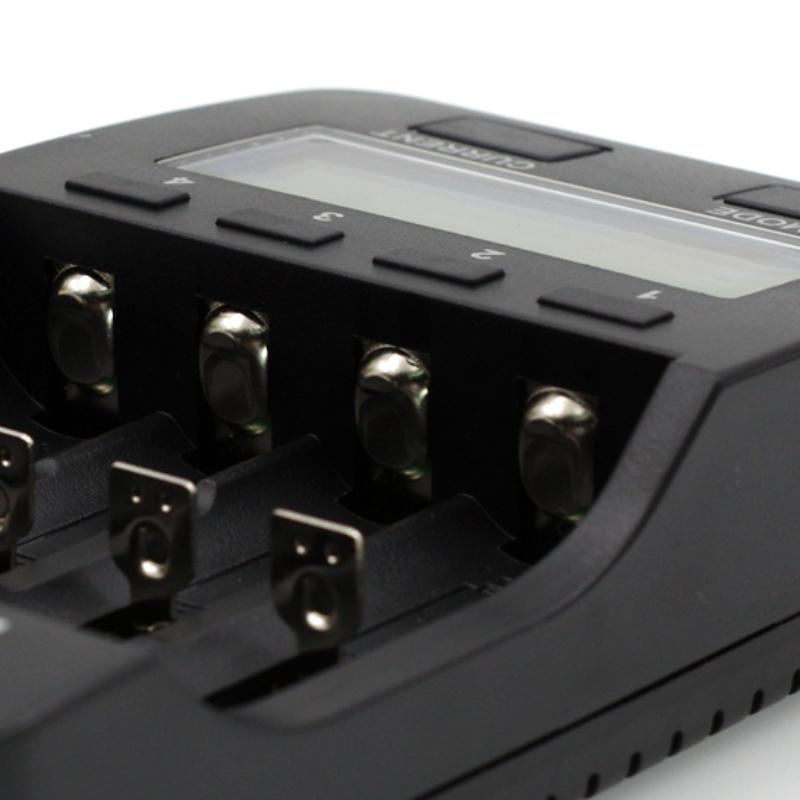 1 шт. 18650/26650/16340 зарядное устройство с экраном