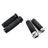 Retro Motorcycle Handlebar Grips Aluminum Alloy Hand Grips Lightweight for XL883 1200 Enhances Your Bike Vintage Charms