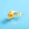 1Pc Micro Landscape Creative Cute Lucky Koi Fish Ornament Drip Gel Mini Fish Statue Ornaments Goldfish Gifts Desktop Jewelry