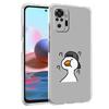 Чехол для телефона для Xiaomi Redmi Note 15 14 5G 13 12 10 11 Pro Plus 4G 14C 13C 12C Мягкий ТПУ чехол Смешная Милая Утка Модный Парный
