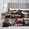 H-Harry Styles Blankets Quality Warm Soft Throw Blanket Winter Girls Boys Home Decor Print Bedspread