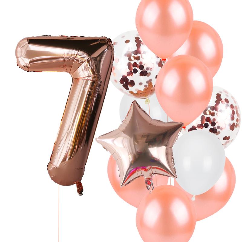 Birthday Party Decorations Rose Gold Cake Stand Adult Birthday Party Tablecoth Napkins Anniversaire Wedding Decor Party Supplies