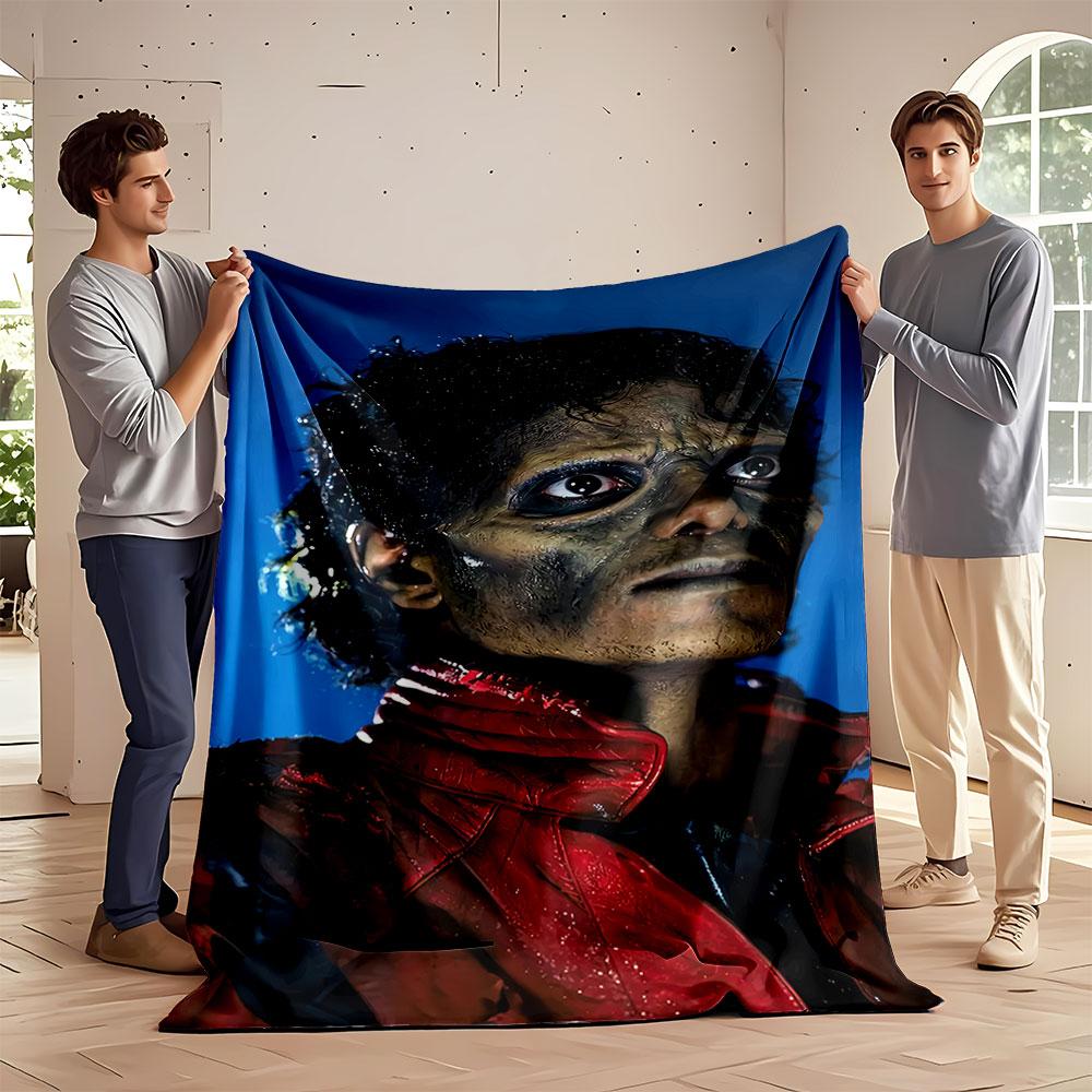 Zombie Thriller Blanket Design for all seasons blanket lunch break throw gift