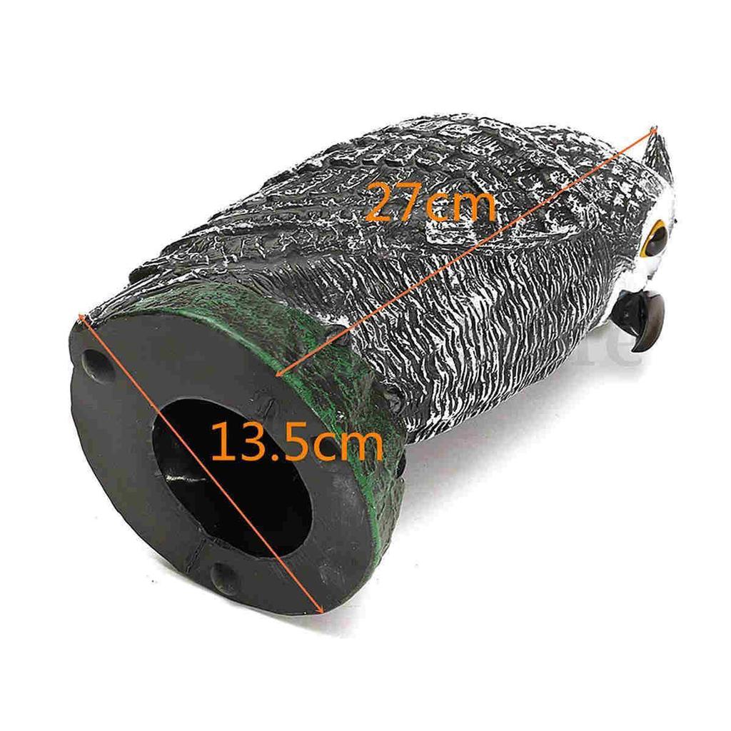 Поддельная стоячая сова, охотничья приманка, декоративный отпугиватель садовых сорняков, вредителей, отпугиватель ворон