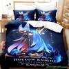 Постельное белье Hollow Knight Односпальное Двуспальное Полный Размер Queen King Размер Постельный Комплект Взрослый Детская Спальня Комплекты Пододеяльников 3D Печать Аниме Каваи Дети