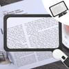 5X Magnifying Glass Cold and Warm Lights Reading Magnifying Glass For Seniors Reading