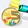 Металлические золотые, серебряные и бронзовые медали с лентой, медали победителя для детей, подростков, мероприятий, классов, офиса и спорта