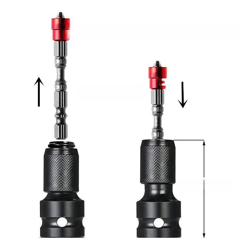 Электрический ключ Шестигранный патрон для дрели Адаптер 1/2 на 1/4 Втулка