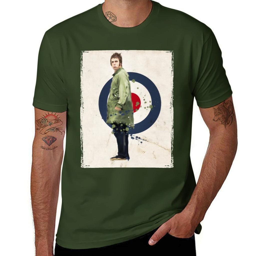 Liam gallagher classic art Футболка свитшот новое издание мужские футболки с принтом аниме