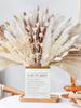 109PCS Natural Dried Pampas Grass Bouquet with Bunny Tails Dried Flowers Pompas for Boho Home Decor, Wedding Floral Arrangement Rustic Farmhouse Party